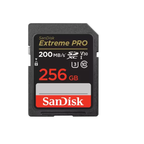 SanDisk Extreme PRO SDXC UHS-I Card - 256GB