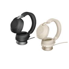 Jabra Evolve2 85 MS DUO Noise Canceling Wireless Headphone with Stand